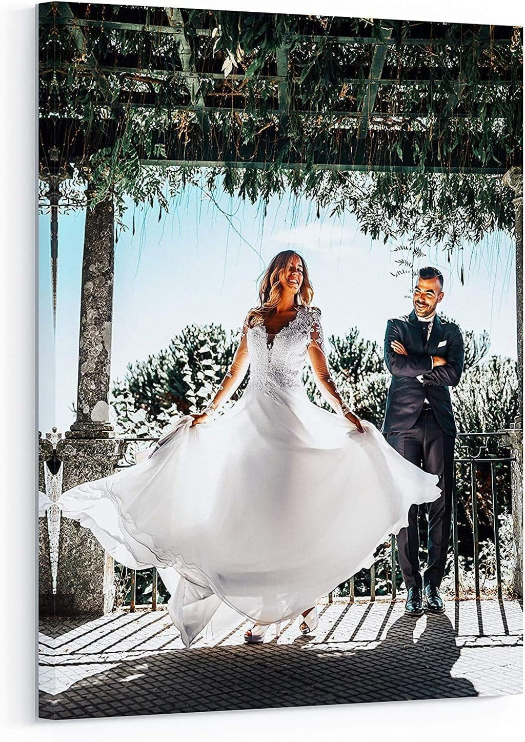 P&L ART Custom Canvas Prints - Transform Your Photos into Stunning Wall Art | Ideal 12x18 Home Decor Gift
