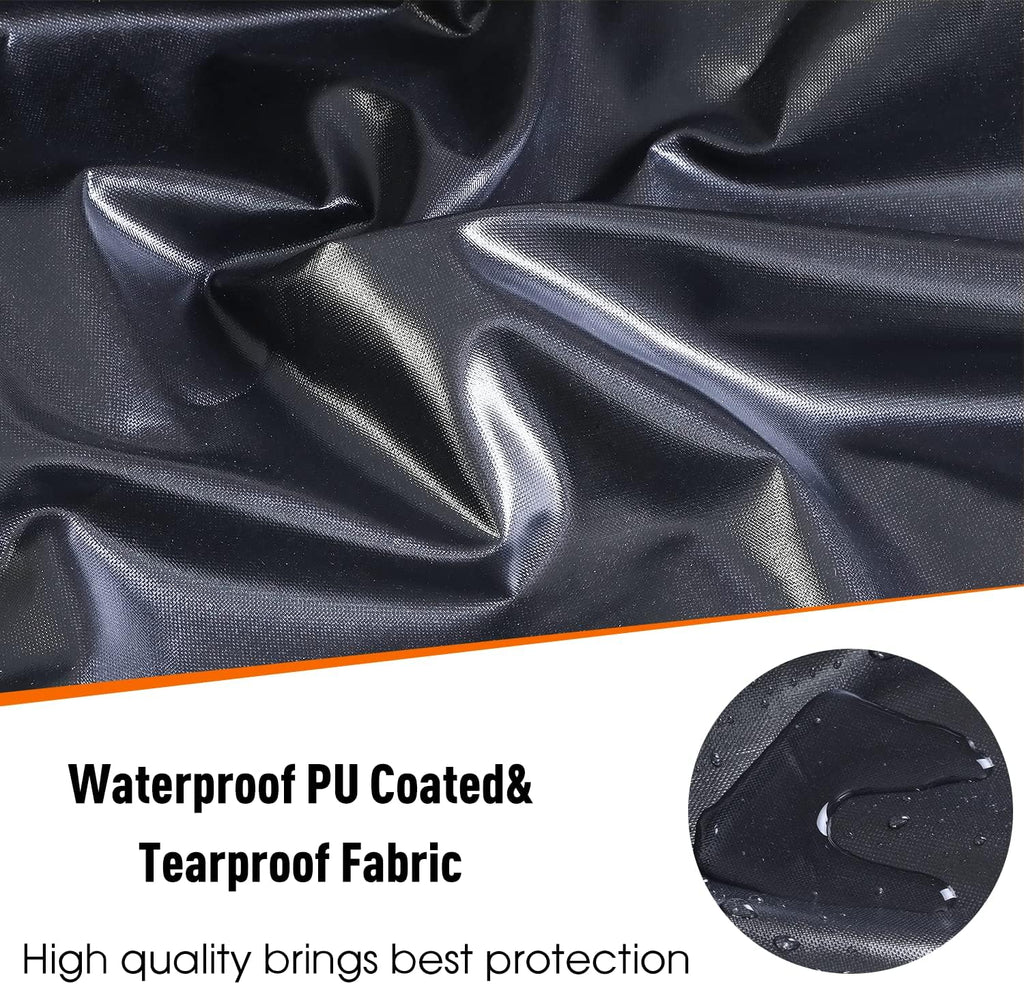 Ruimoy Outdoor Furniture Cover - Heavy Duty Waterproof Protection for Tables & Chairs | 108" L x 82" W x 27.9" H