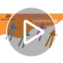 DWEHSHIELD 4 PCS Finger Chopsticks-BQ - Reusable Snack Grabber for Gamers