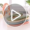 YOFAN 2-Pack Portable Folding Clothes Hangers - Travel & Home Use