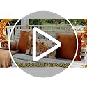 RABUSOFA Fall Maple Leaf Pillow Cover 12x20 Inch, Red Autumn Decor