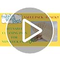 TIVERAIN 6PCS Beige Non-Scratch Dish Scrubber Set for Nonstick Pans & Glass Cooktops