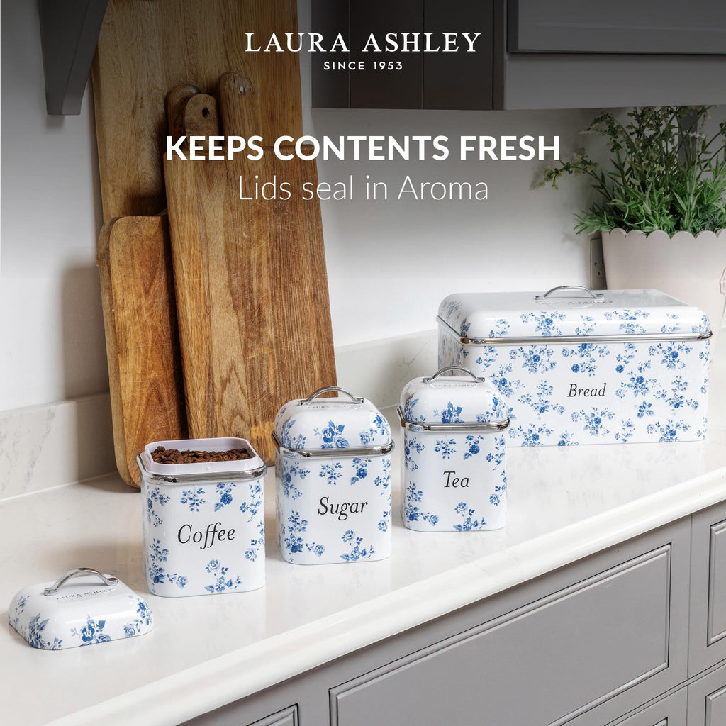 Laura Ashley VQ 3pc Canister Set - China Rose