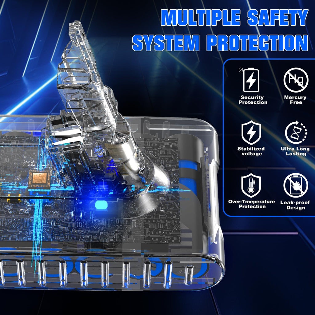Nonbliep Upgraded 7000mAh V7 Animal Battery Replacement for SV11 V7 Battery