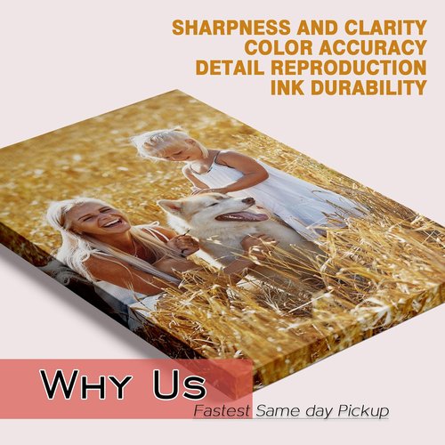 GMissT Canvas Prints - Personalized Photo Canvas Art for Home Decor | Custom Posters with Floating Frames & Gift Wrapping
