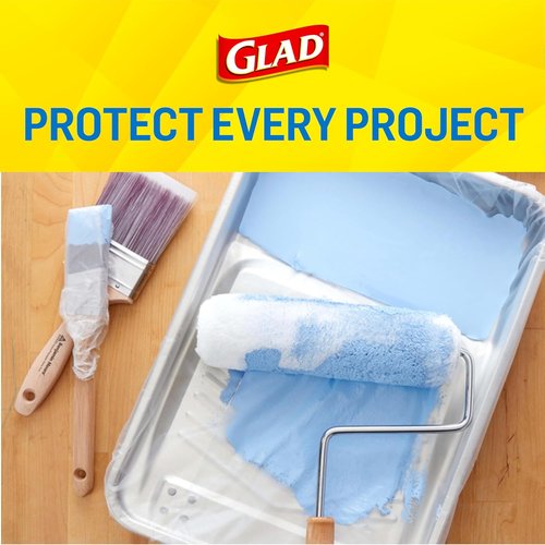 Glad Press'N Seal Food Plastic Wrap - 70 Sq Ft Roll for Freshness & Easy Storage