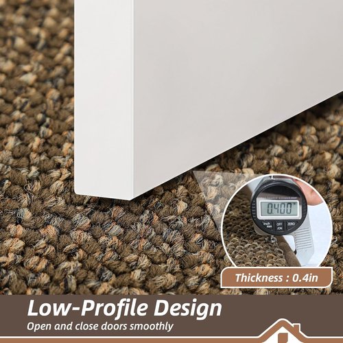 BEQHAUSE Dirt Trapper Door Mat - Non-Slip, Washable, Absorbent Entrance Mat | 32" x 48", Brown