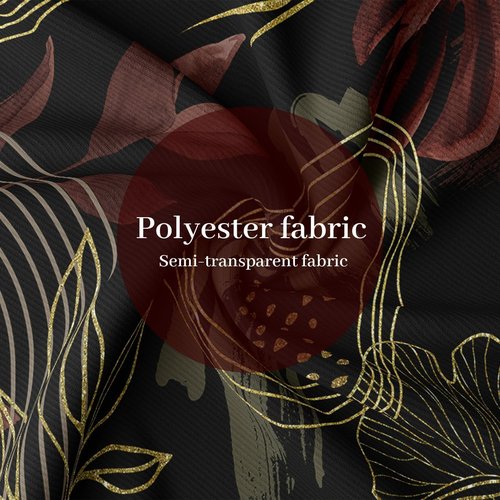 soeeao Black and Dark Red Shower Curtain Mid Century Modern Burgundy Maroon Leaf Shower Curtains for Bathroom Decor Set, Waterproof Cloth Fabric with Hooks, 70" W x 72" L