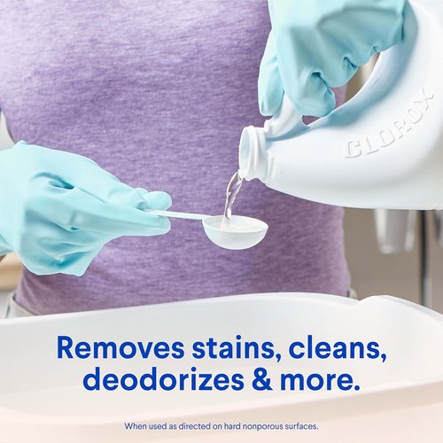 Clorox No Splash Bleach - 77 Ounces | Safe, Easy-To-Use Formula for Effective Cleaning