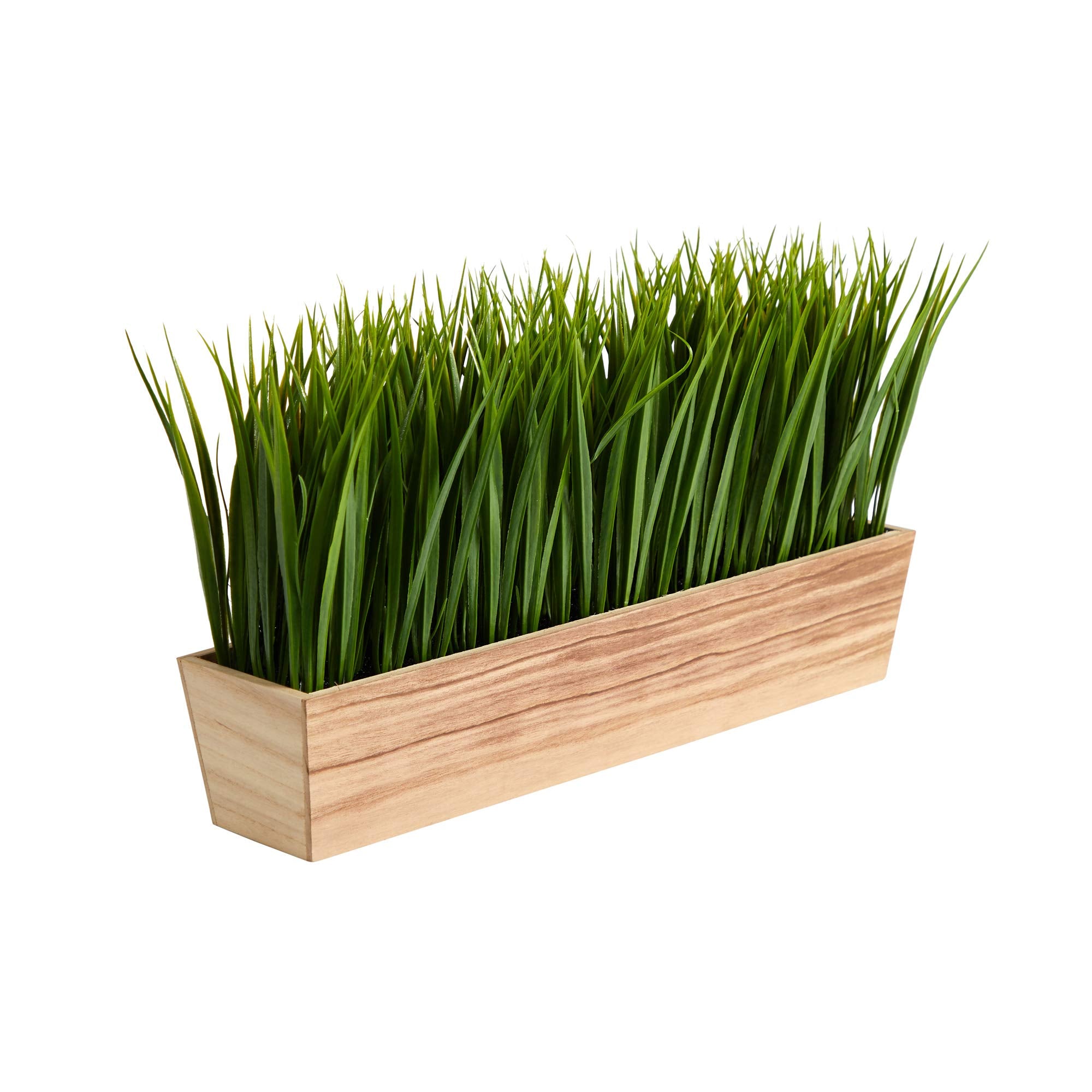 Nearly Natural 20in. Vanilla Grass Artificial Plant in Decorative Planter