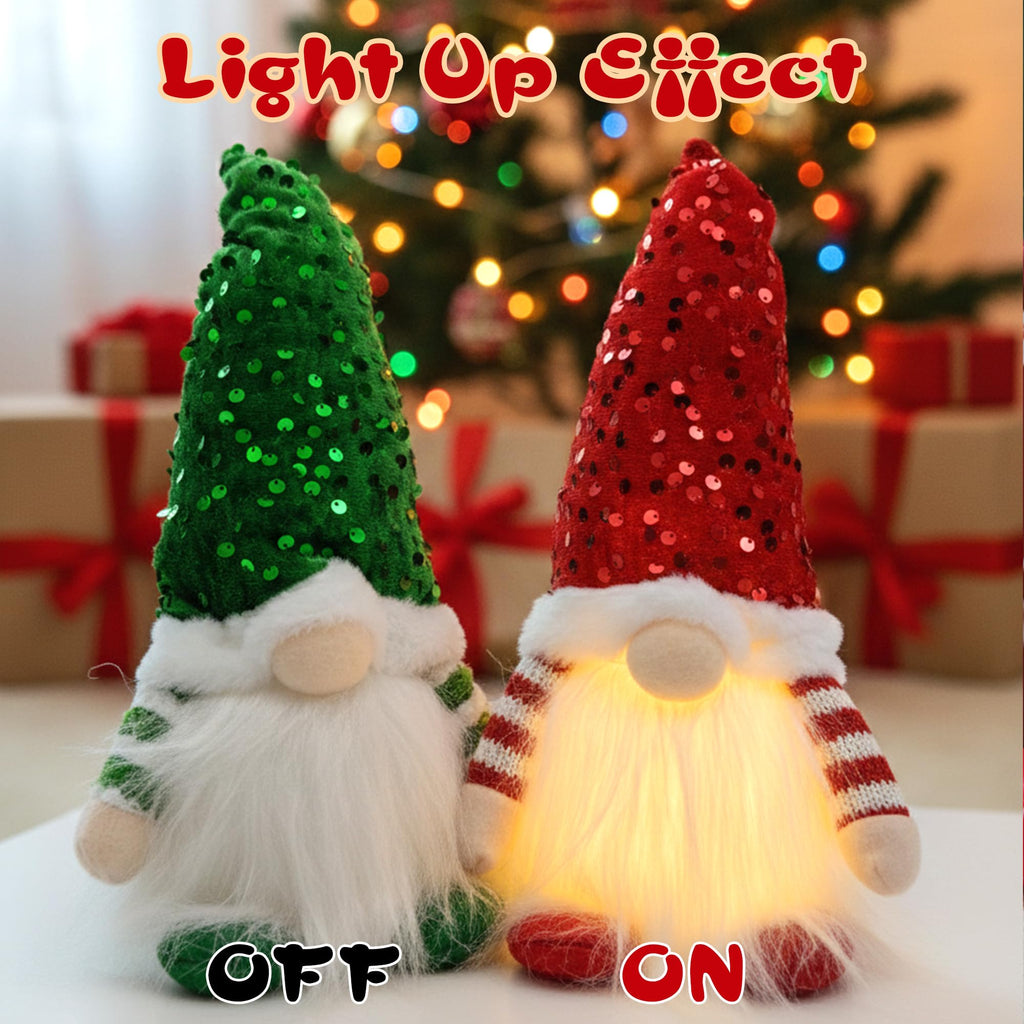 Dykofy Gnome Couple Valentines Day Decorations - 12'' Light Handmade Gnome Plush Doll Gifts - Home Indoor Office Tabletop Valentines Decor - Romantic Anniversary Bday Xmas Party Decor
