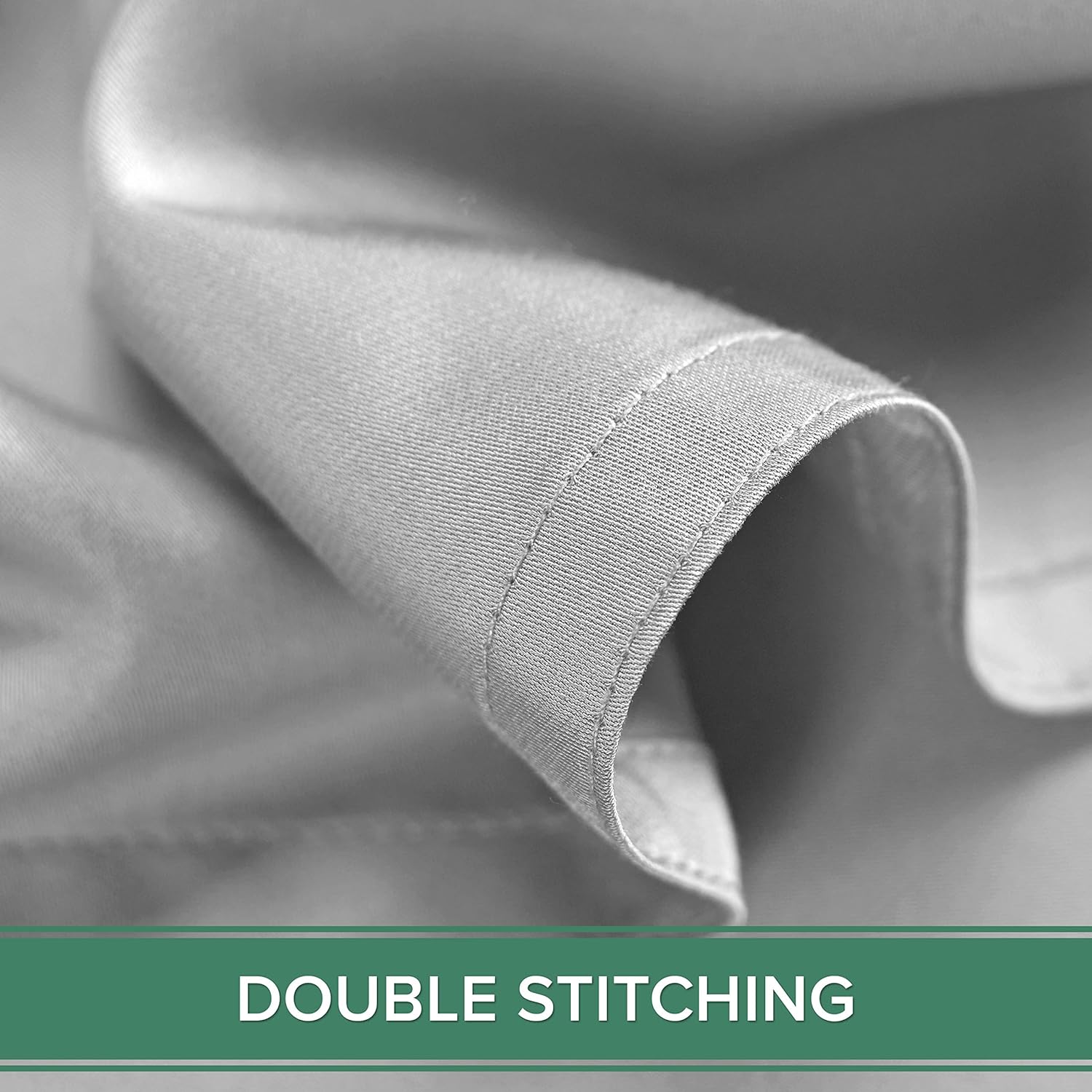 Pure Bamboo Short Queen Sheets - 100% Organic Viscose Bed Set, Soft & Cooling | 60"x75", Silver Pearl