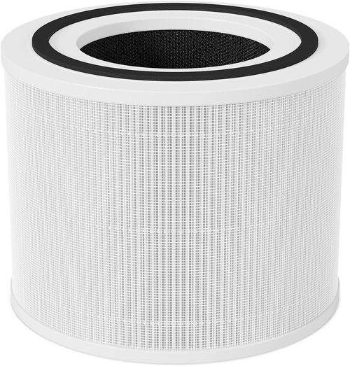 LEVOIT Core 300 Replacement Filter - 3-Stage H13 True HEPA for Airborne Substance Removal | White, 1-Pack