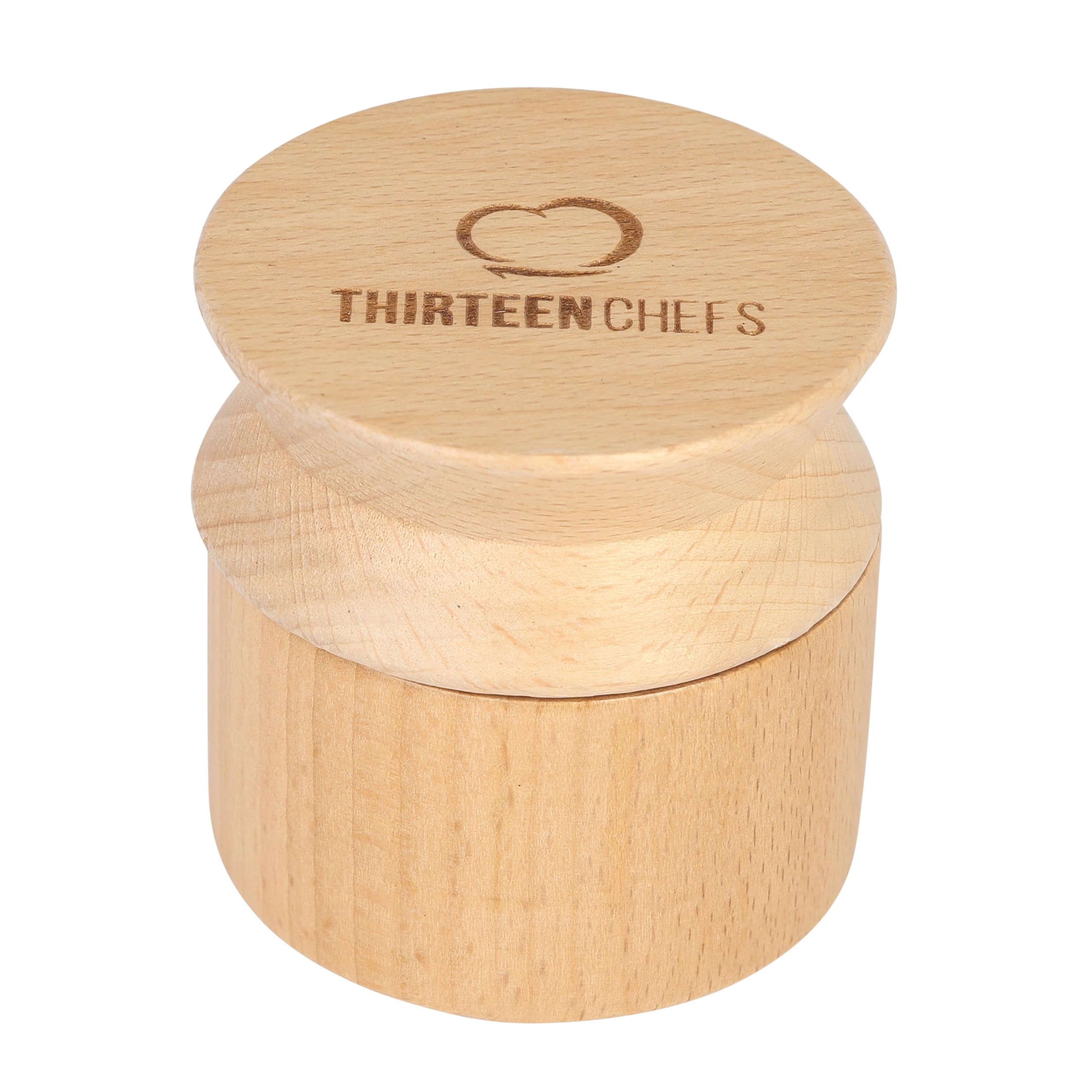 Thirteen Chefs Premium Oil and Wax Applicator for Cutting Boards with Wooden Handle - No Mess Maintenance for Mineral Oil