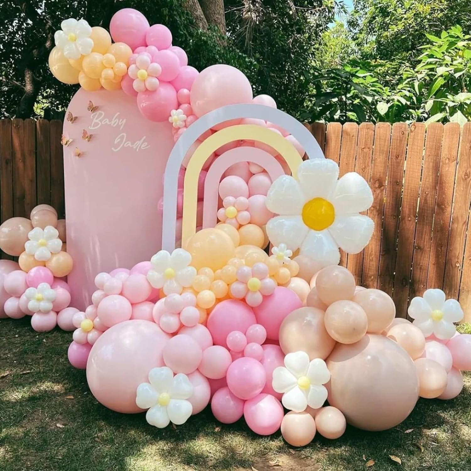 Voircoloria 105pcs Pink Balloons - 12 Inch Latex Party Balloons for Birthday, Baby Shower & Weddings