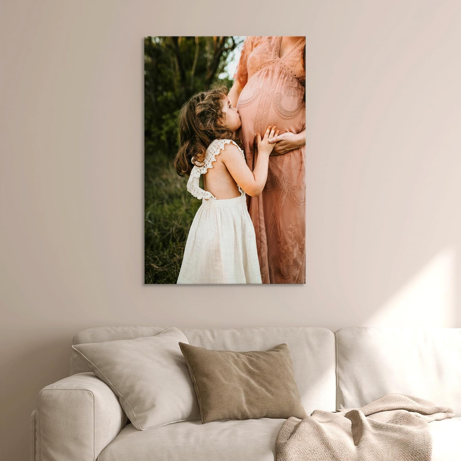 Wall26 Personalized Canvas Print - Custom Photo Wall Art | Digitally Printed (12" x 16")
