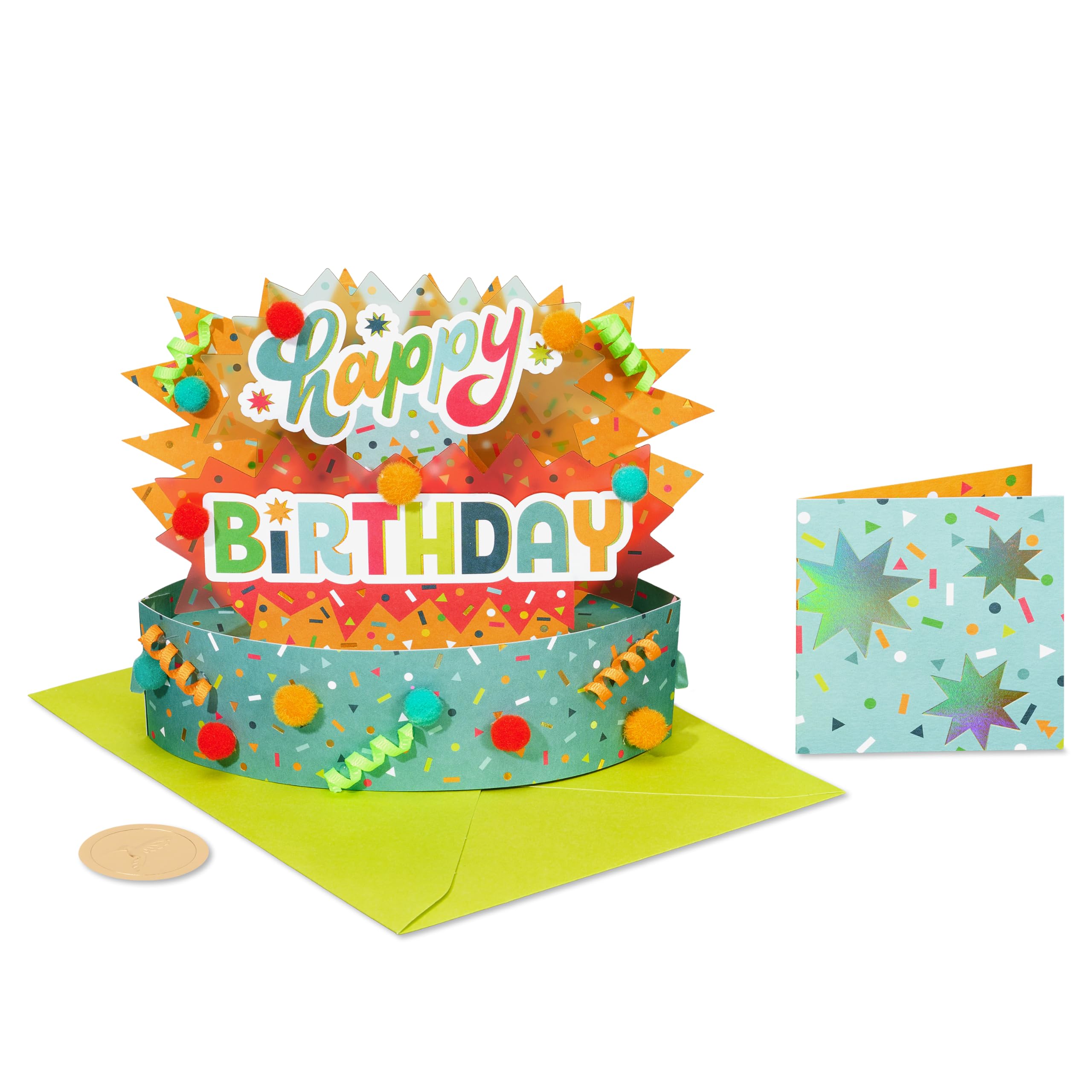 Papyrus Pop-Up Card for Birthday (Special Day)