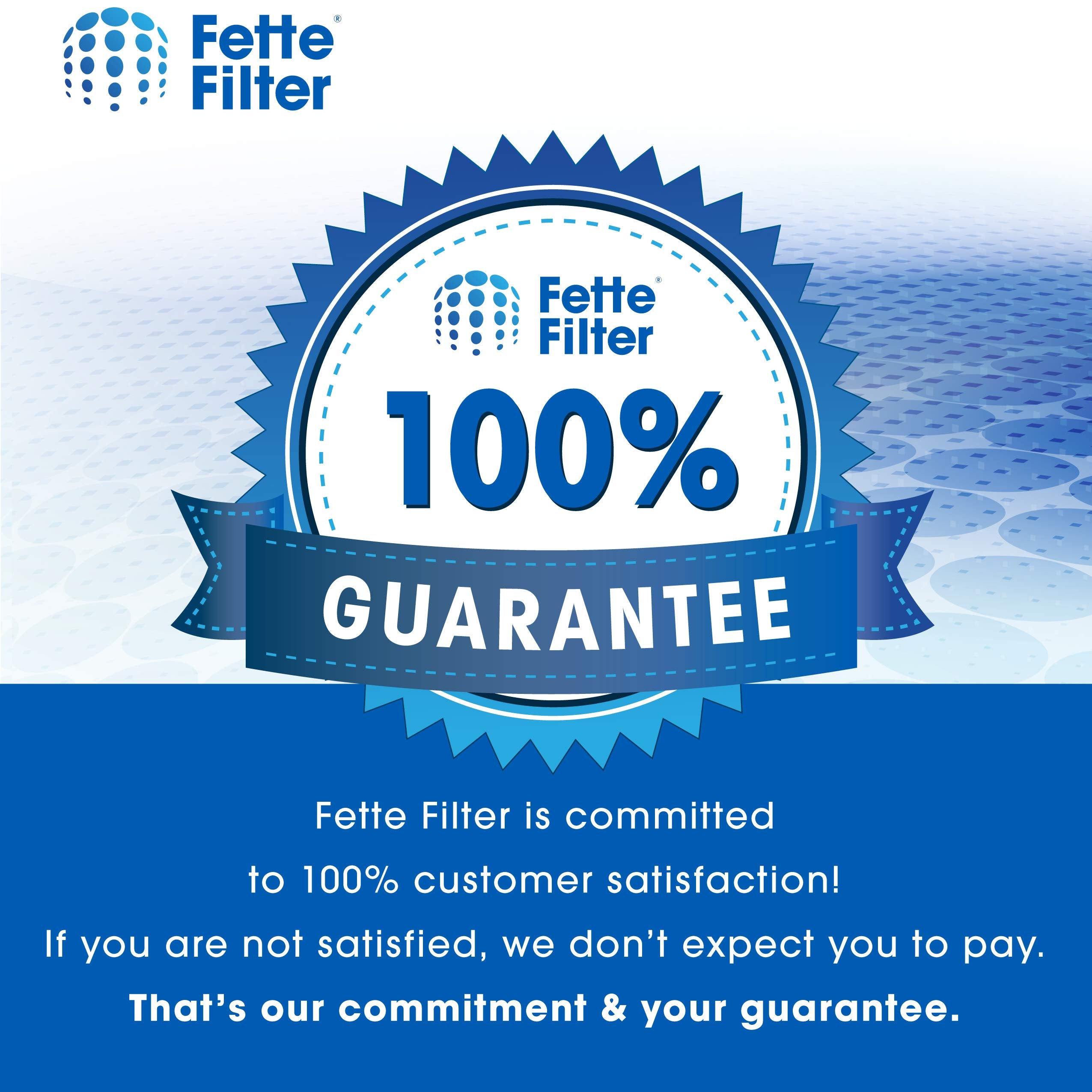 Fette Filter - Filter T Humidifier Wicking Filters Compatible with Honeywell HFT600T HFT600PDQ for Honeywell Tower Humidifier HEV615 Series & HEV620 Series. Includes 6 Replacement Filters.