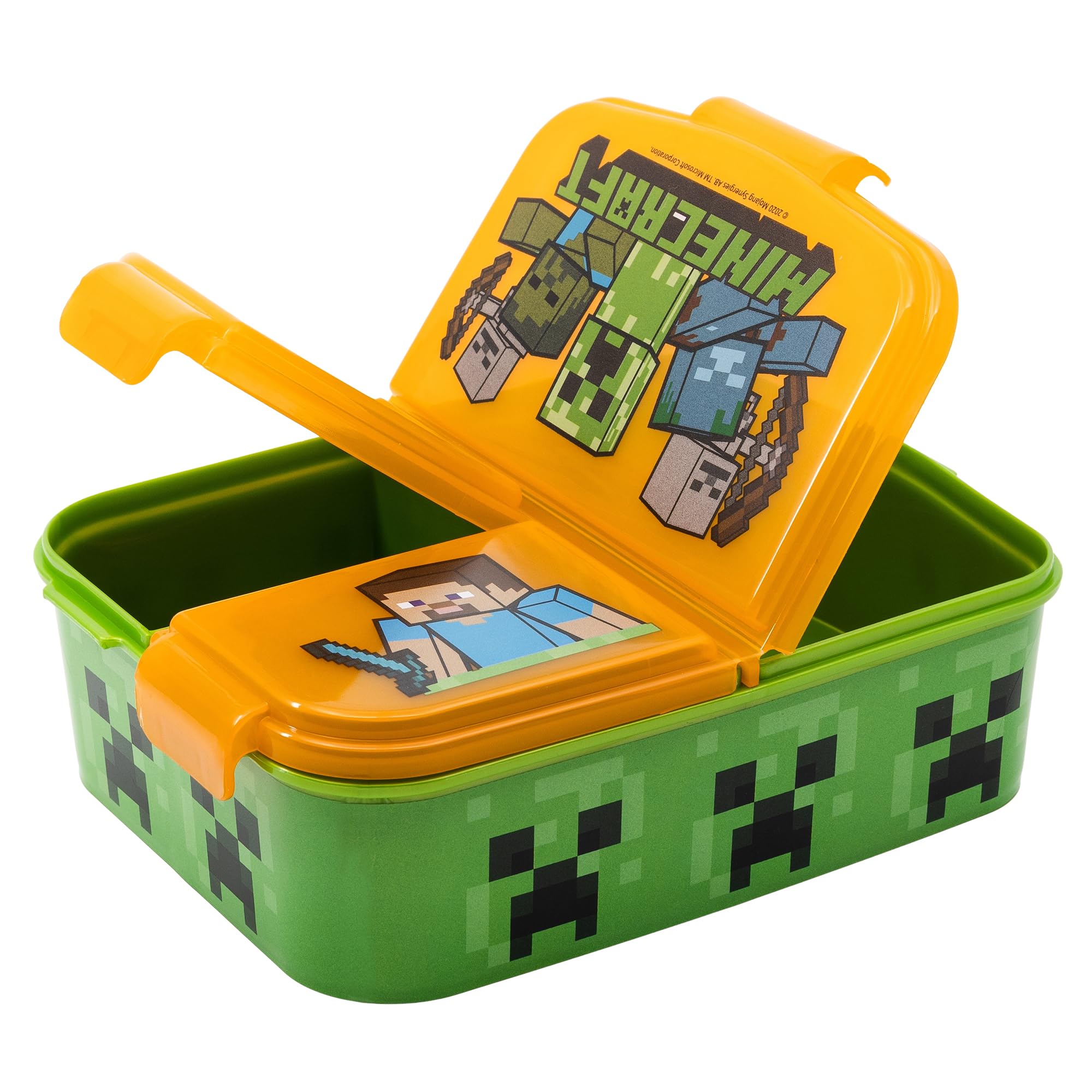 Stor |Multi Compartment Sandwich Box Minecraft