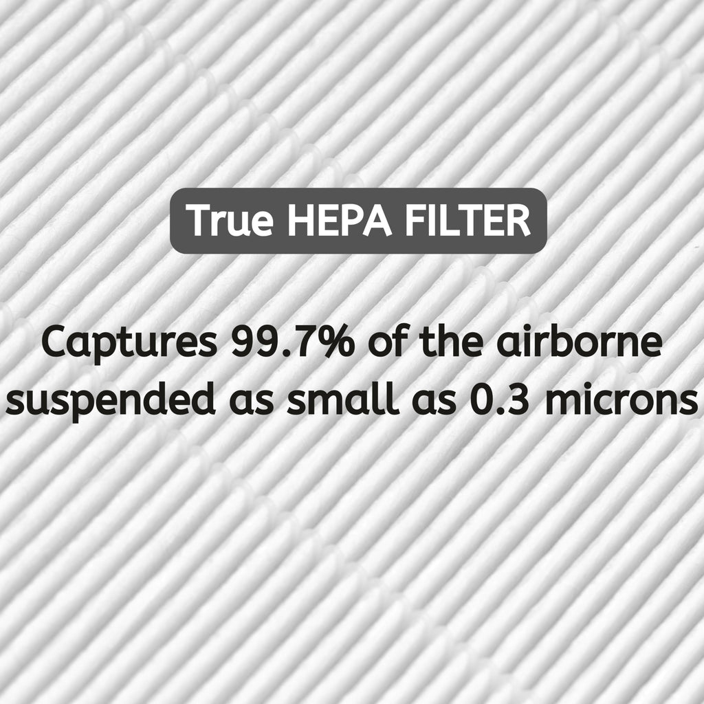 Nispira 3-in-1 HEPA Pre Filter Replacement Compatible with T300 T100 Smart Air Purifier. Compared to Part TF30-Fresh + Carbon, Pack of 2