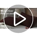BEDSUM Standard Microfiber Pillowcases - Set of 2, 20x26, White