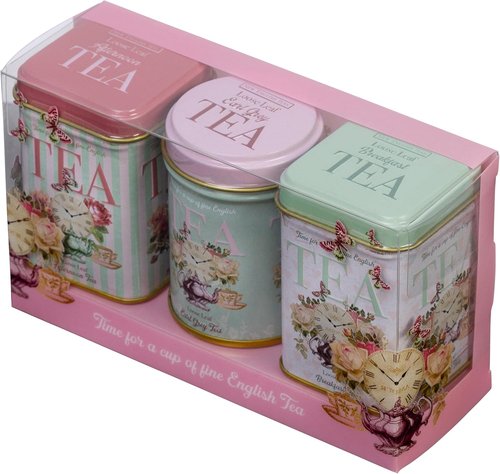 English Teas | Retro Time for Tea Vintage Tin - 70g Premium Loose Leaf Tea