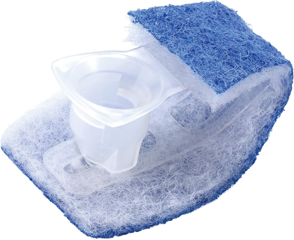 Scotch-Brite Toilet Scrubber Starter Kit - Disposable Refills with Bleach Alternative | Includes Handle & Caddy