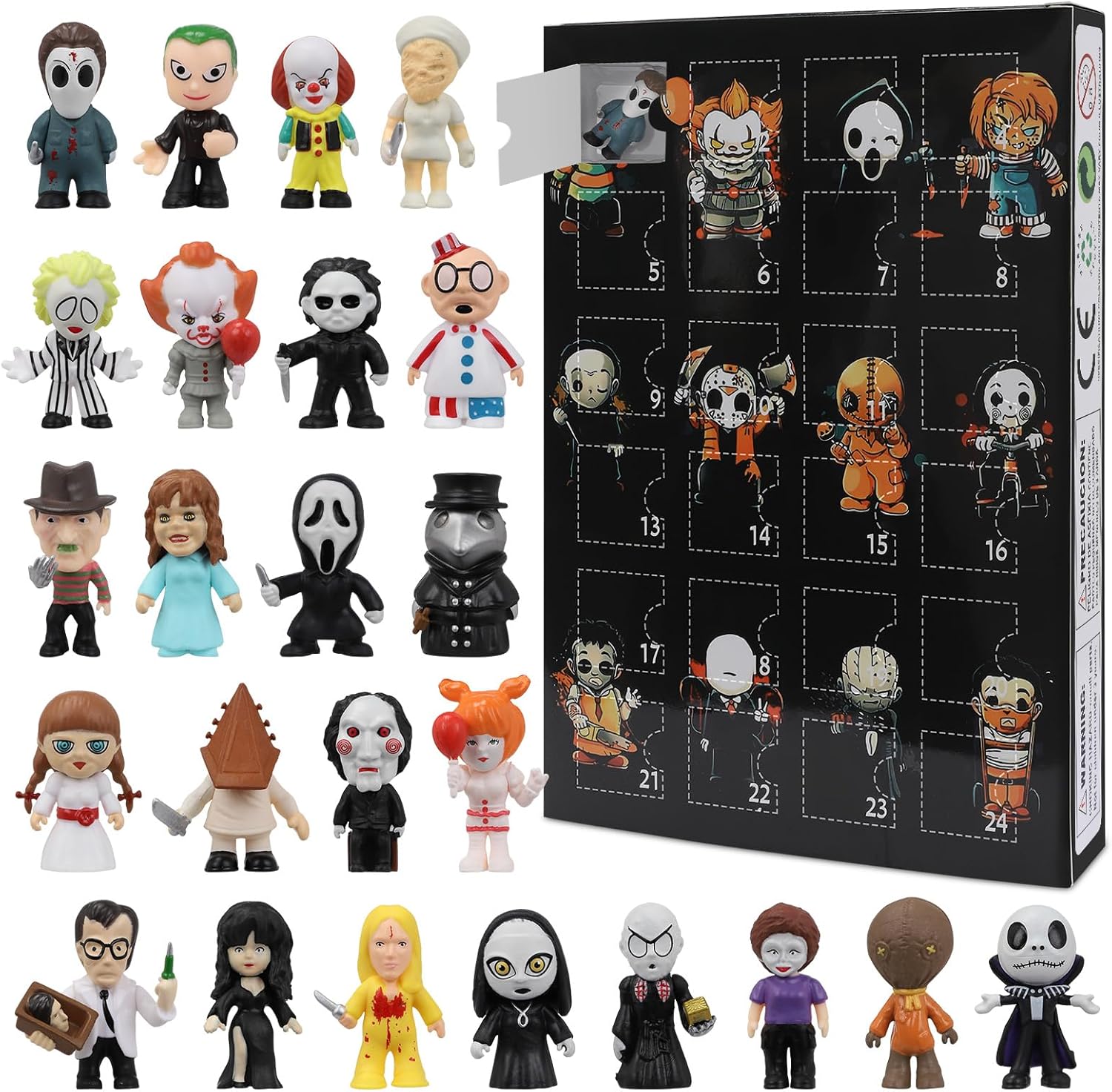 Regine Switzerland Halloween Advent Calendar 2025 - Countdown with 24 Classic Doll Collectibles