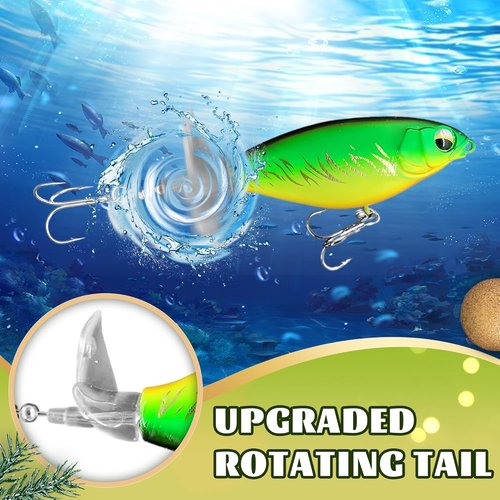 Fishing Advent Calendar 2026 - 24-Day Countdown Fishing Lure Tackle Kit for Bass & Trout | Perfect Christmas Gift for Dad or Husband