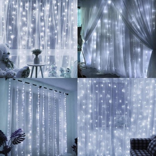 HOME LIGHTING Fairy String Lights - 300 LED with 8 Modes & Remote | USB Powered, Waterproof for Christmas & Weddings
