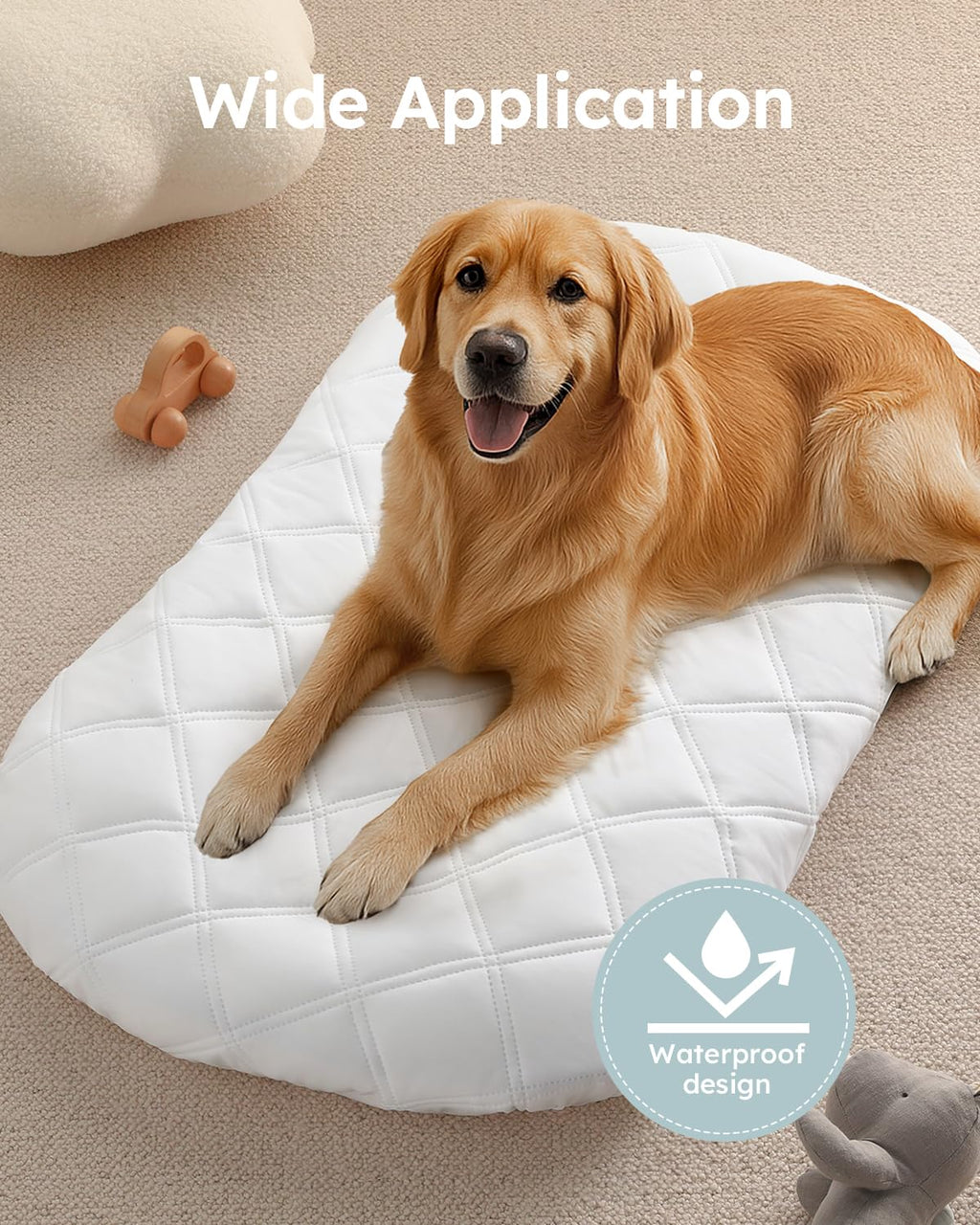 Yoofoss Waterproof Crib Mattress Protector - Ultra Soft & Breathable 2-Pack | Fits Standard Crib 52''x28''