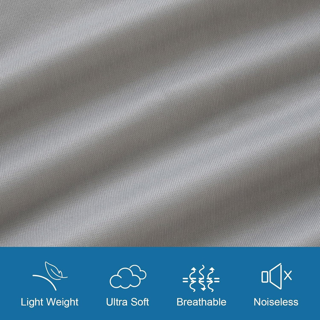 Skiennix Twin Mattress Protector - Waterproof & Breathable Pad Cover for Kids' Beds | Gray, Deep Pocket Up to 14 Inches
