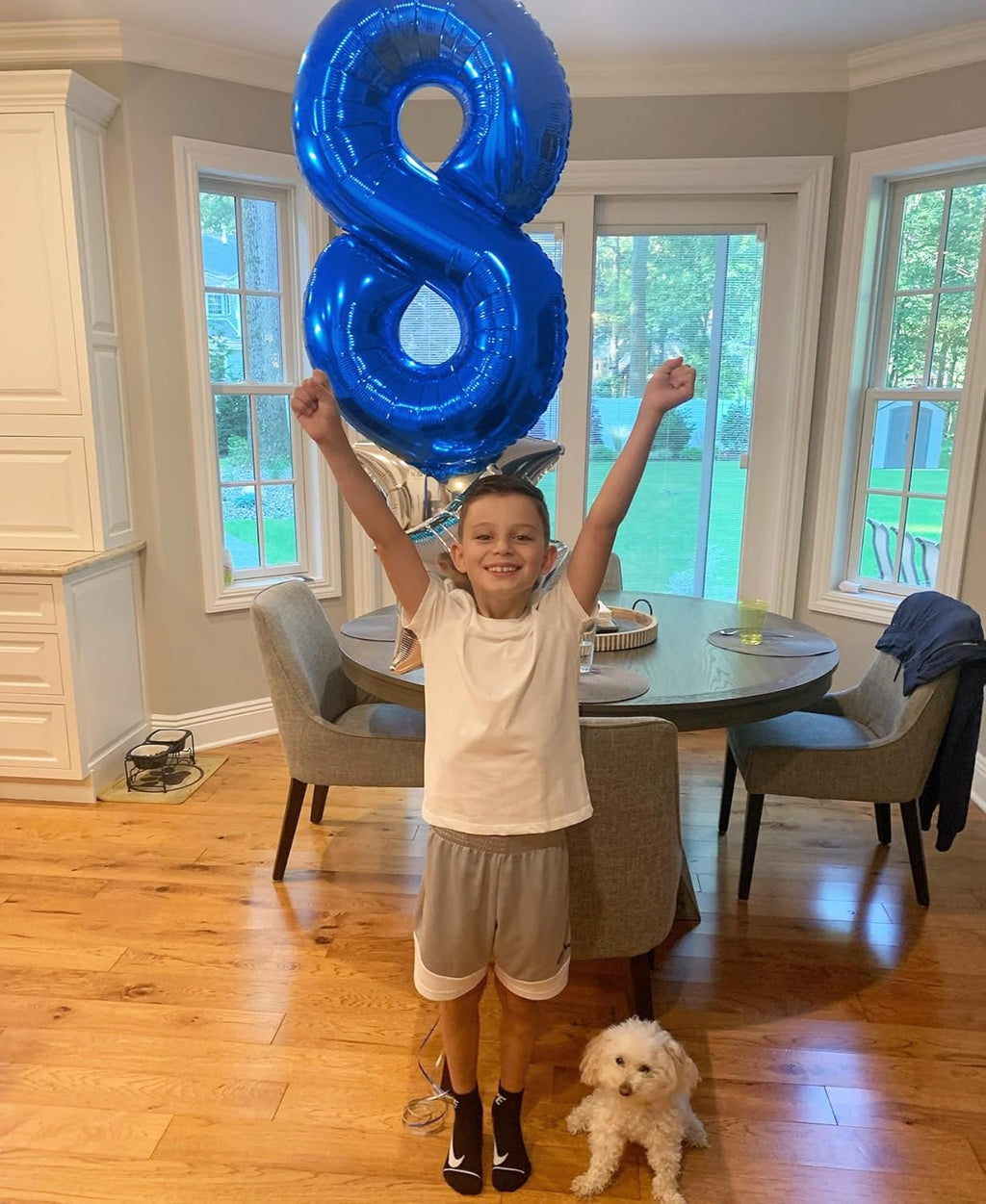 Number 22 Balloon - Navy Blue 40 Inch Birthday Decoration for 22nd Celebration | Party Supplies