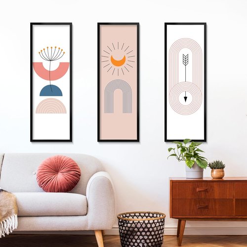 LaVie Home 10x30 Picture Frame - Classic Black Wall Display Frame with HD Plexiglas | Vertical & Horizontal Use