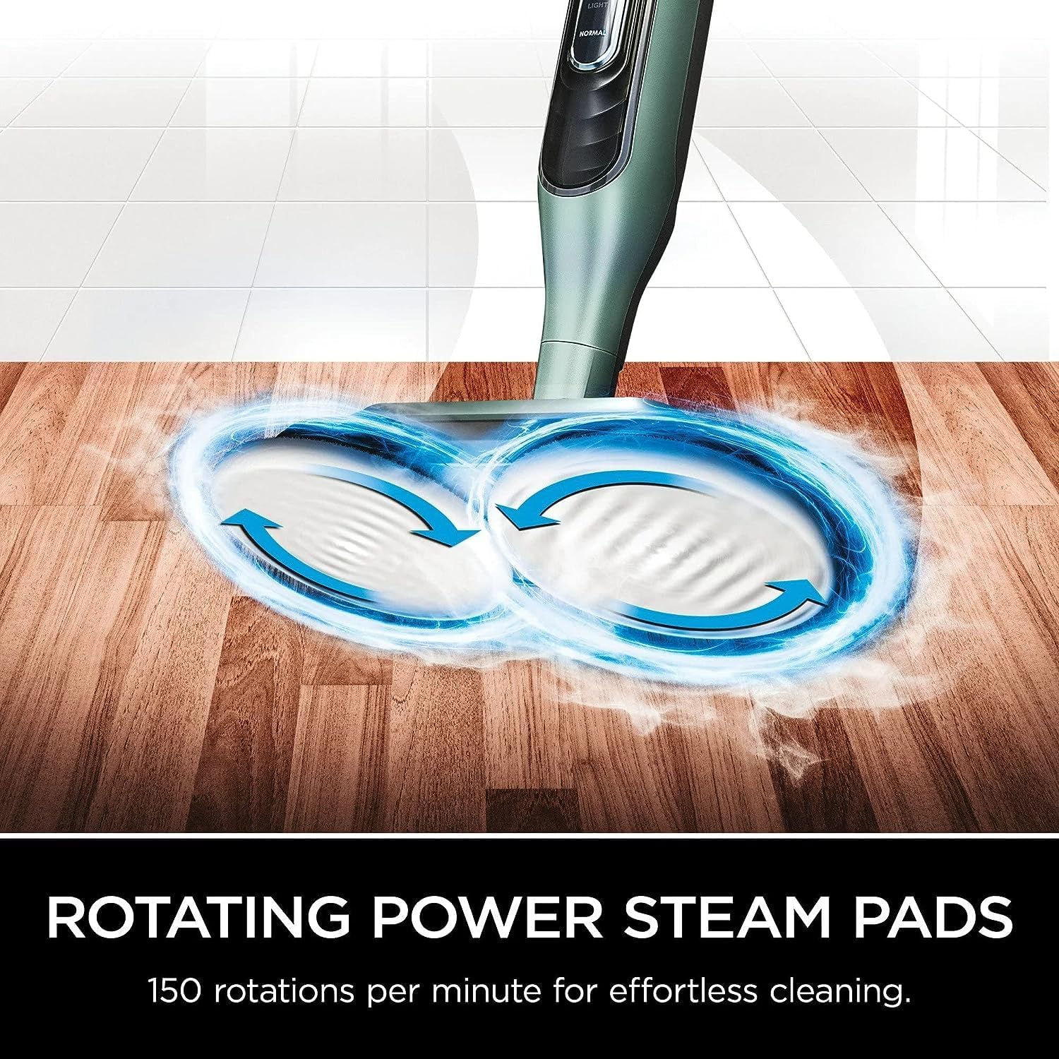 Shark S7000AMZ Steam Mop - All-in-One Scrubbing & Sanitizing for Hard Floors | Pure Water Technology