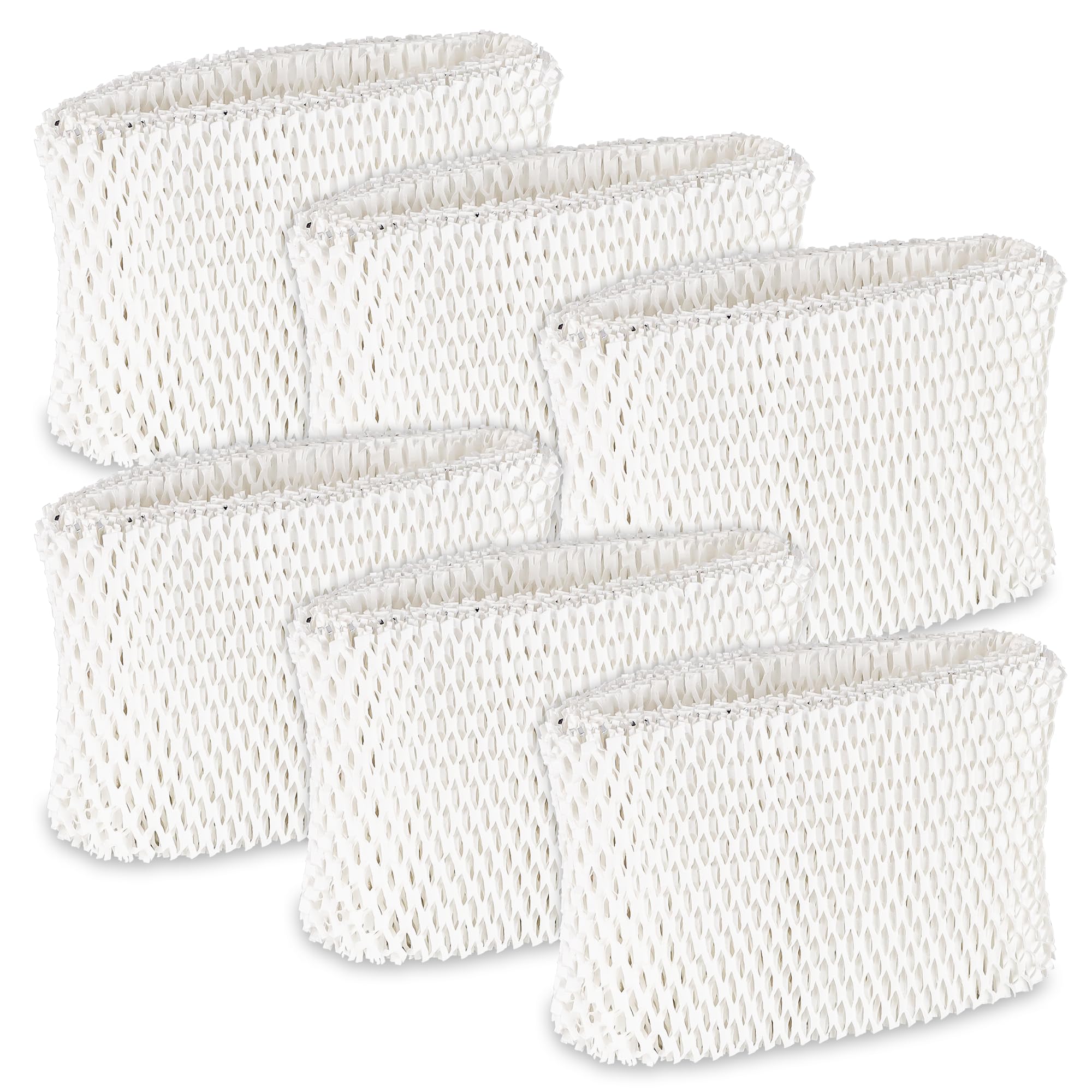 Cenipar 6 Pack WF2 Humidifier Filters Replacement for Kaz for Vicks Humidifier Filters V3100, V3500, V3700, V3900 Enviracaire ECM-500 Sunbeam SCM1118 SCM1119 SCM1120 Series WA-8D