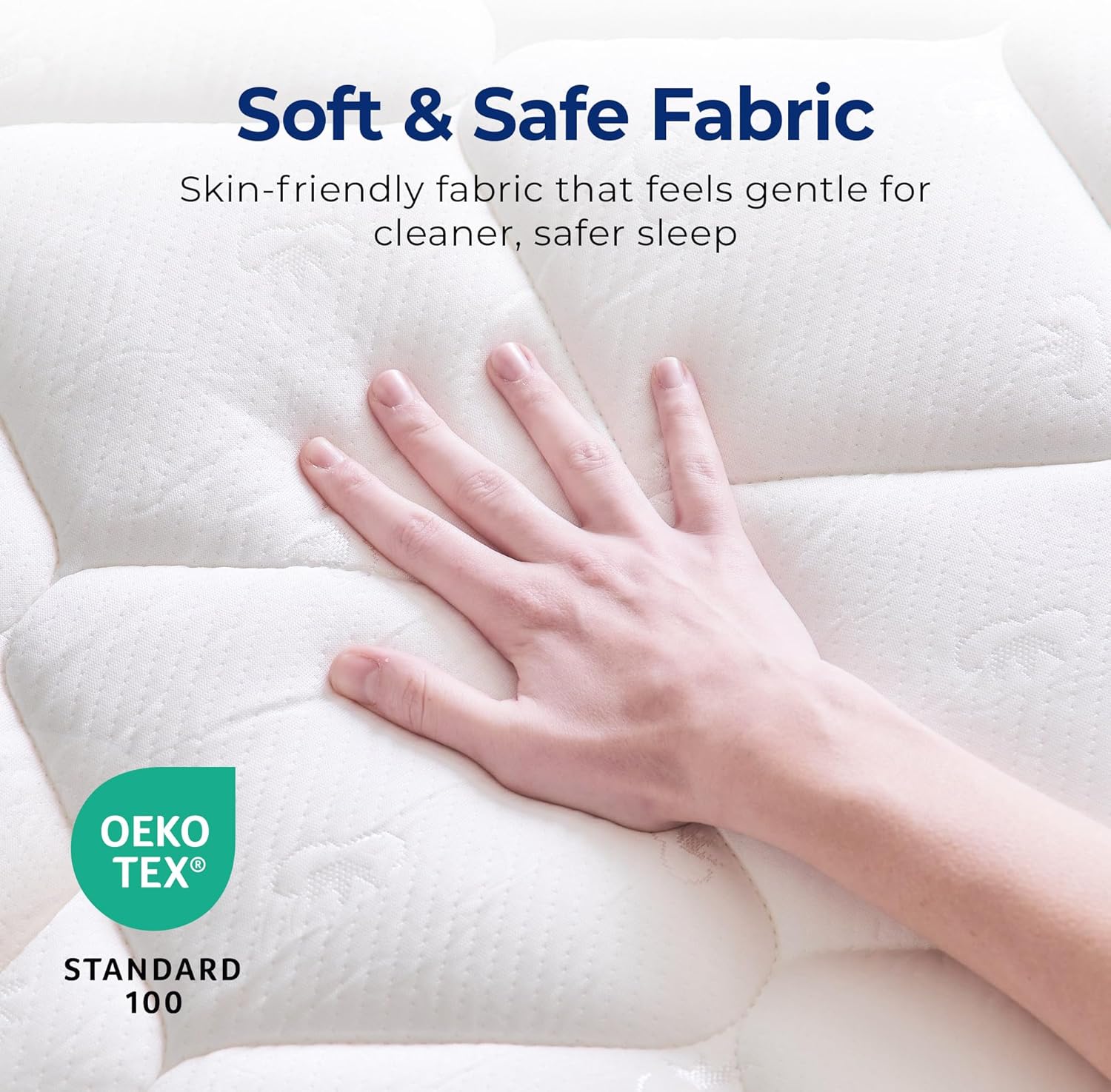 Neo Sleep Twin Size Mattress - 8 Inch Hybrid Comfort with Cooling Gel Memory Foam & Pressure Relief
