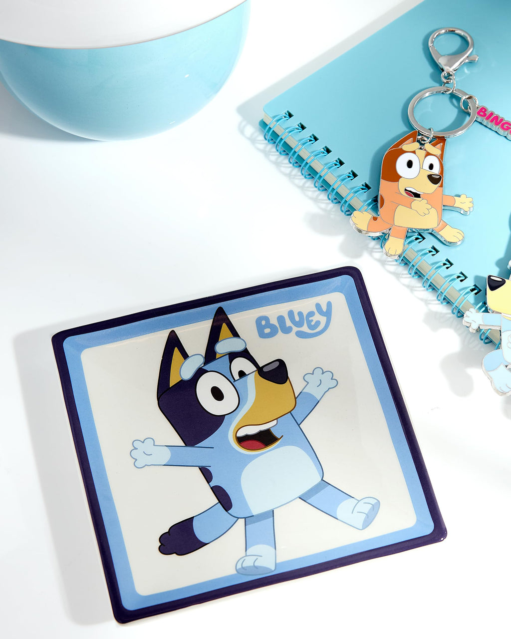 Bluey Jewelry Dish Official License, Trinket Tray and Catchall Dish