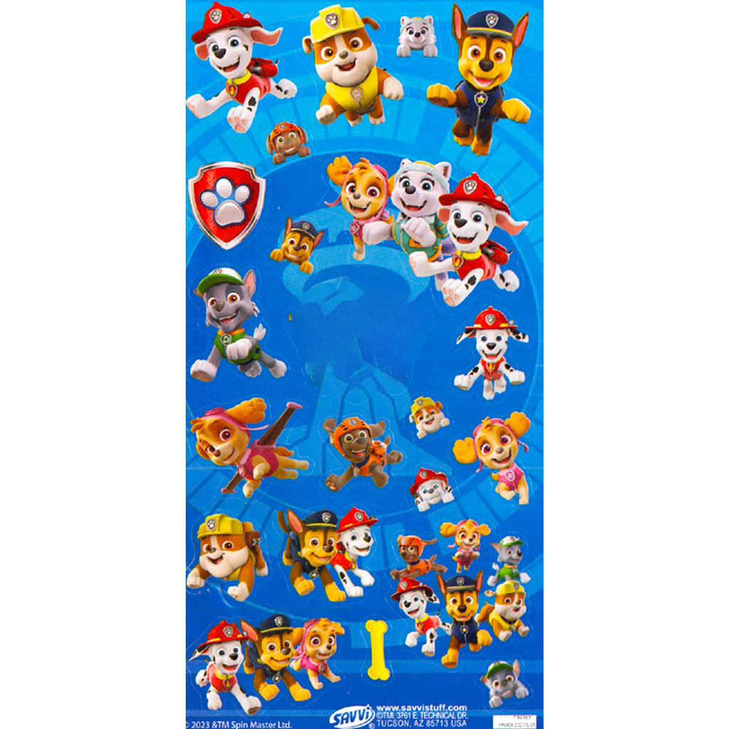 Paw Patrol Backpack for Girls ~ 3 Pc Bundle With Premium 11" Skye Mini School Bag for Toddlers with Stickers and Tattoos School Supplies