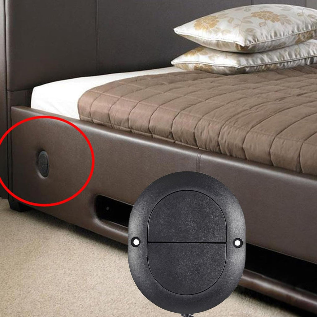 SZAWINLI Oval Recliner Switch,2 Key 5 Pin Straight Plug,Electric Sofa Recliner,Chair Lift Control Replacement, Compatible with Okin Limoss Pride Catnapper Couch Stand