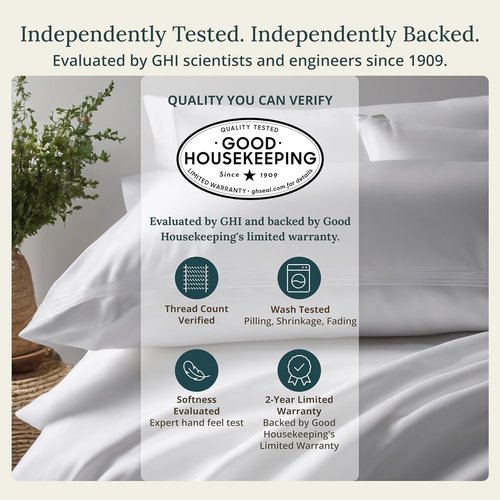 California Design Den Queen Size Cotton Sheet Set - 100% Soft Cotton, 400 TC, Award-Winning Sateen Finish, Deep Pockets - Rainbow Stripe