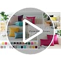 OTOSTAR Pack of 2 Hot Pink Velvet Throw Pillow Covers 18x18