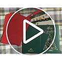 Christmas Cookie Gift Boxes with Window & Greeting Cards - 12 Pack