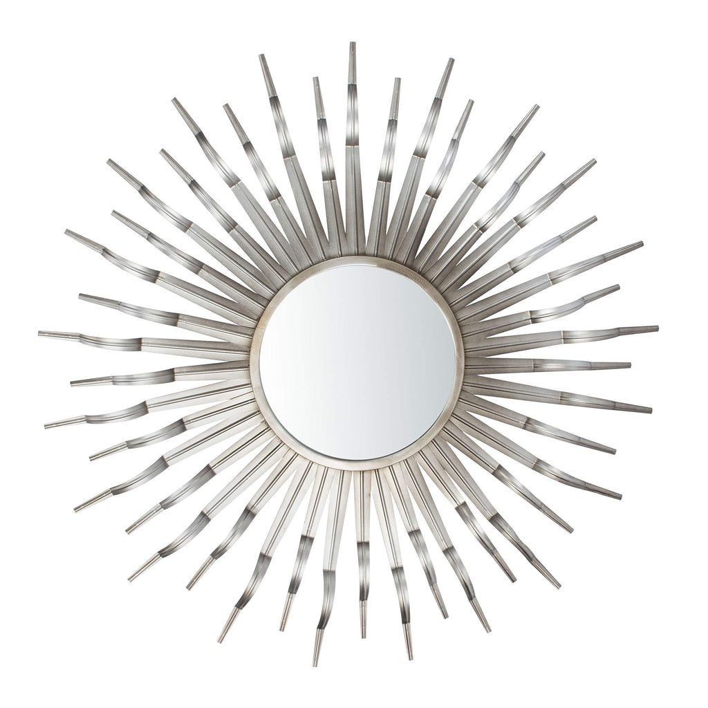 Safavieh Home Naya Gunmetal Sunburst 36-inch Decorative Accent Mirror