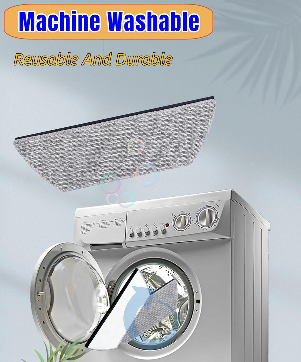 Shark Replacement Mop Pads - Washable & Reusable Microfiber for AV2800ZE, RV2820YE, AV2820S & More