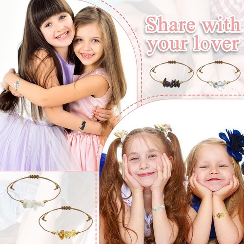 EggSun 28 Packs Valentines Day Gifts for Kids Classroom with Cards Crystal Bracelets for Classroom Gift Exchange Prizes Kit, Valentine's Party Favors Toys for School Exchange Gifts Greeting Cards