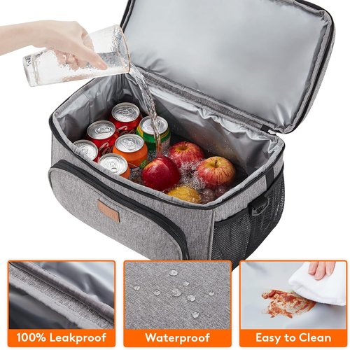 Lifewit Insulated Cooler Bag - Lightweight Portable Soft-Sided Ice Chest for 32/48 Cans | Ideal for Camping & Beach Trips