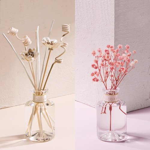 Cocorrína Reed Diffuser Sticks - Preserved Flower Aroma Sticks for Home & Office Decor | Pink