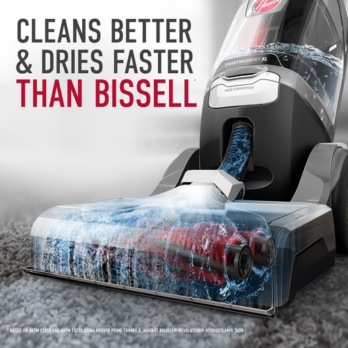 Hoover SmartWash Pet XL Carpet Cleaner - Automatic Deep Cleaning Machine for Carpets & Upholstery