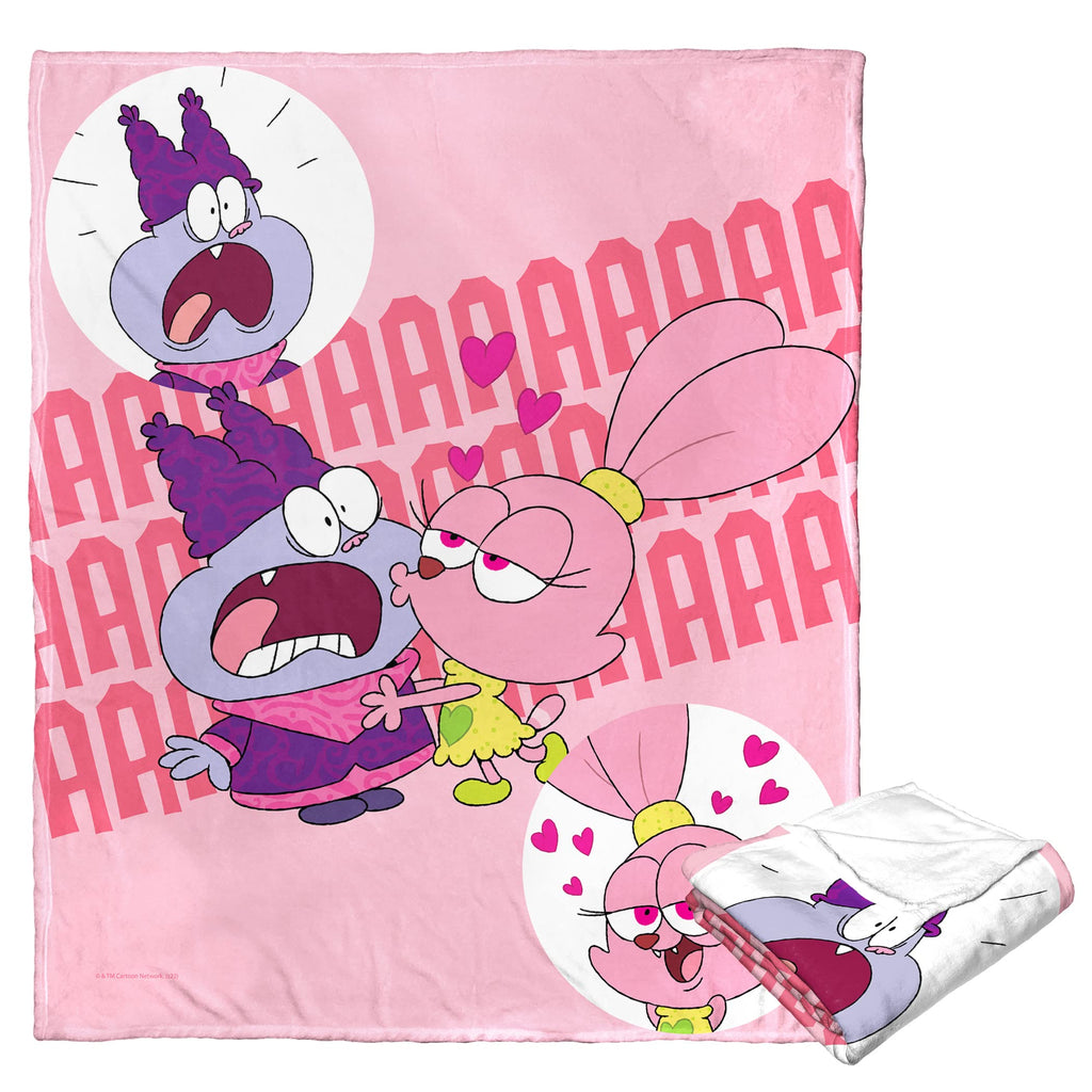 NORTHWEST Cartoon Network's Chowder Silk Touch Throw Blanket, 50" x 60", I'm Not Your Boyfriend